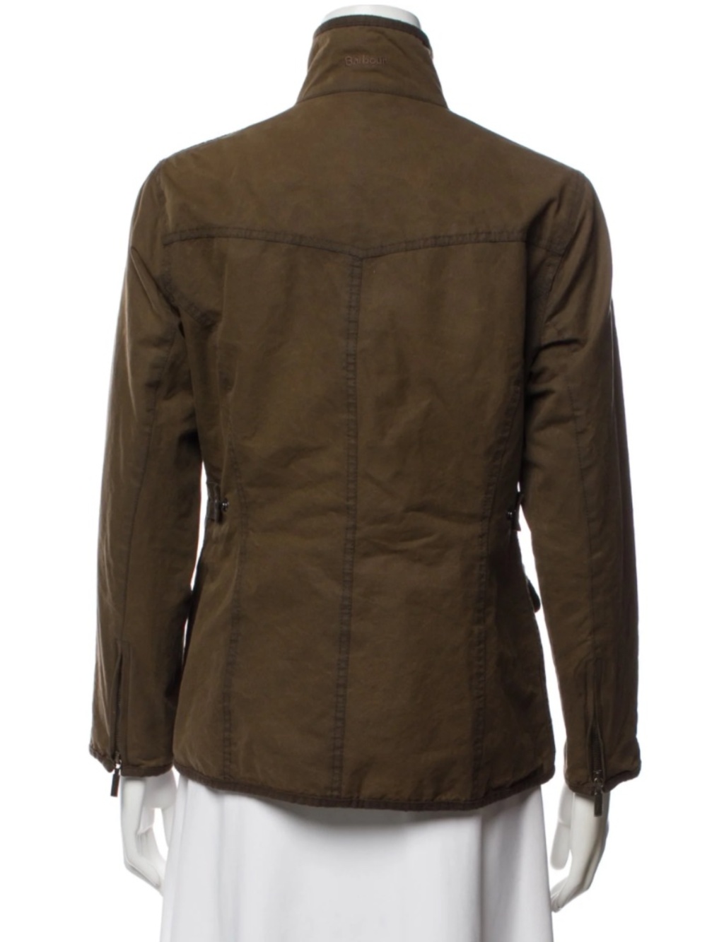BARBOUR Utility Jacket Waxed Cotton Brown   Size: 6 - Picture 5 of 13